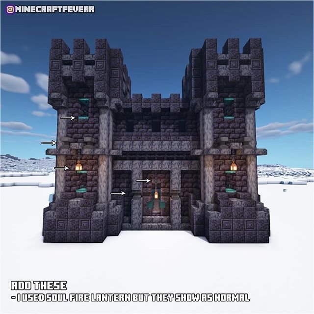 an image of a castle in the snow with text overlay that reads, i need to build this