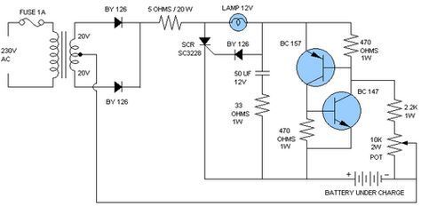 Car Battery Charger | Circuit Diagram