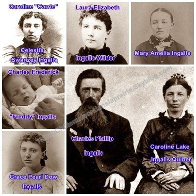 ingalls family history | Ingalls family - Laura Ingalls Wilder | History Ingalls Family, The Oregon Trail, Laura Ingalls Wilder, Real Family, Historical People, Laura Ingalls, House Book, Interesting History, Favorite Authors