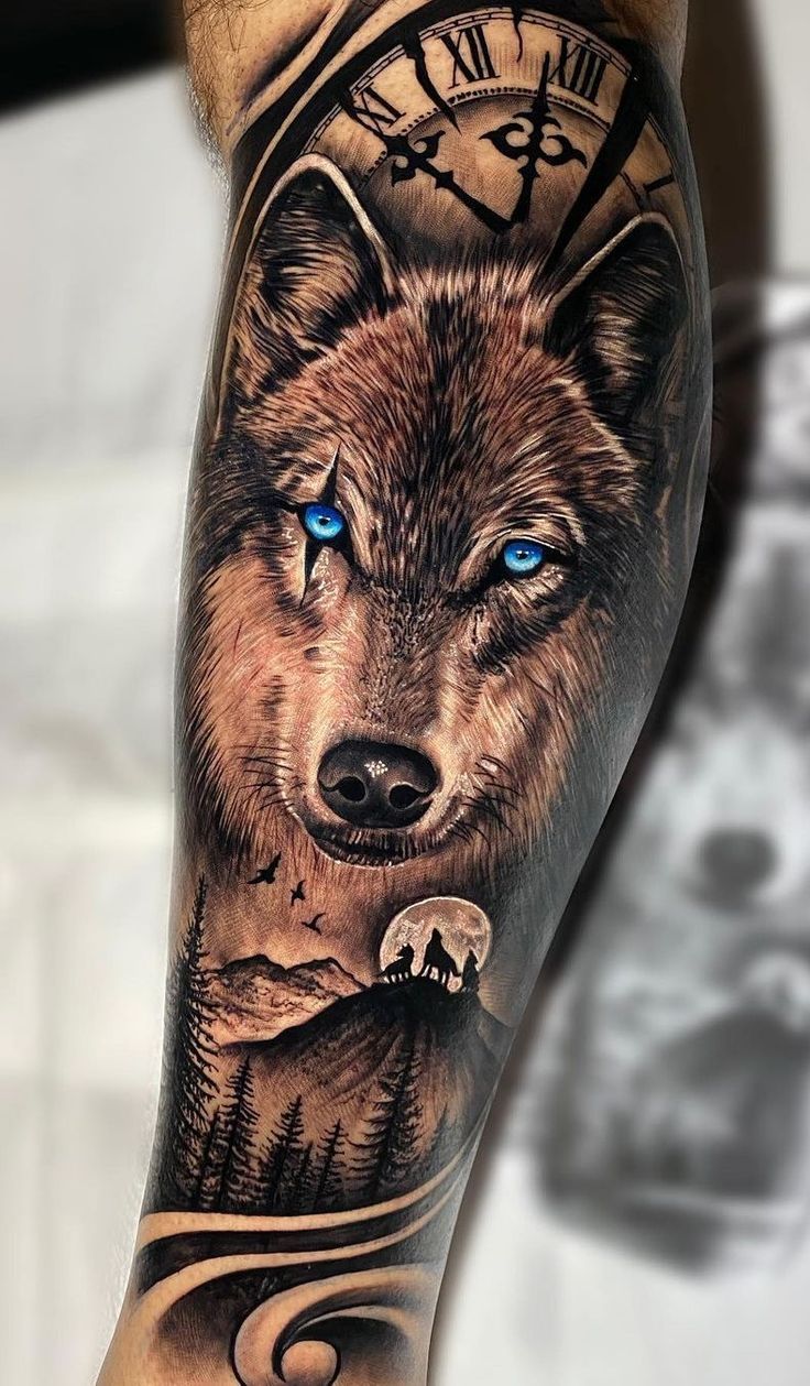 50 Of The Most Beautiful Wolf Tattoo Designs The Internet Has Ever Seen ...