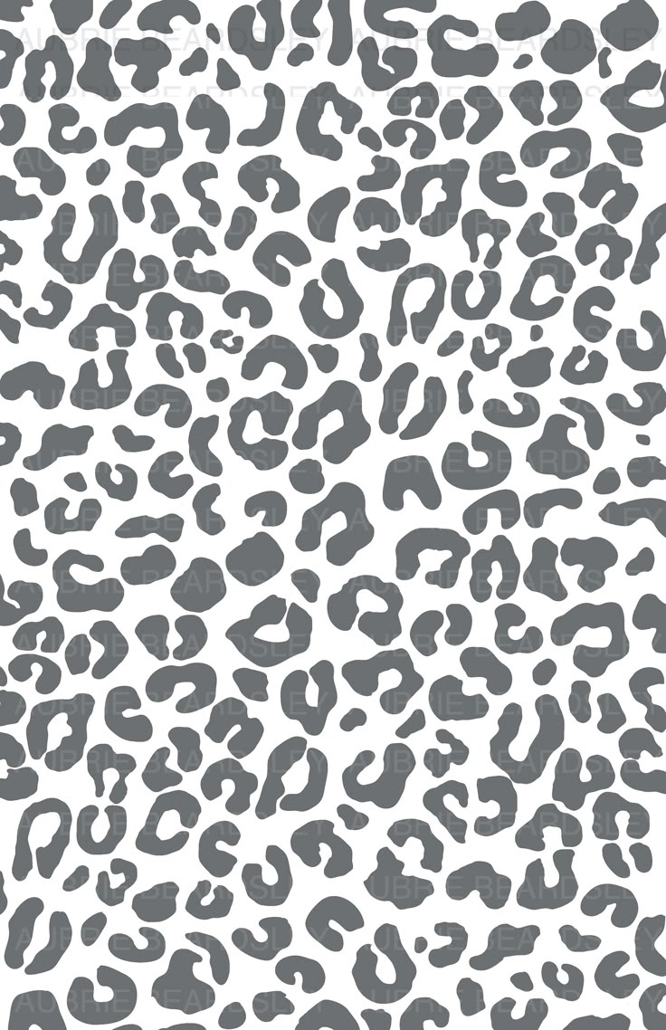 an animal print pattern in grey and white