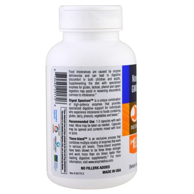 Digest Spectrum TM is a unique combination of enzymes. For both adults and children with multiple food intolerances, foods containing gluten, casein, lactose and phenols which are frequent triggers, often creating digestive discomfort. Foods Containing Gluten, Foods That Contain Gluten, Digestive Supplements, The Digestive System, Food Intolerance, Improve Concentration, Digestive Enzymes, Natural Supplements, Digestive System