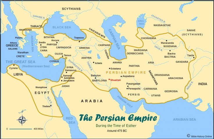 The Persian Empire – Bible Maps | Persian empire map, Persian empire ...