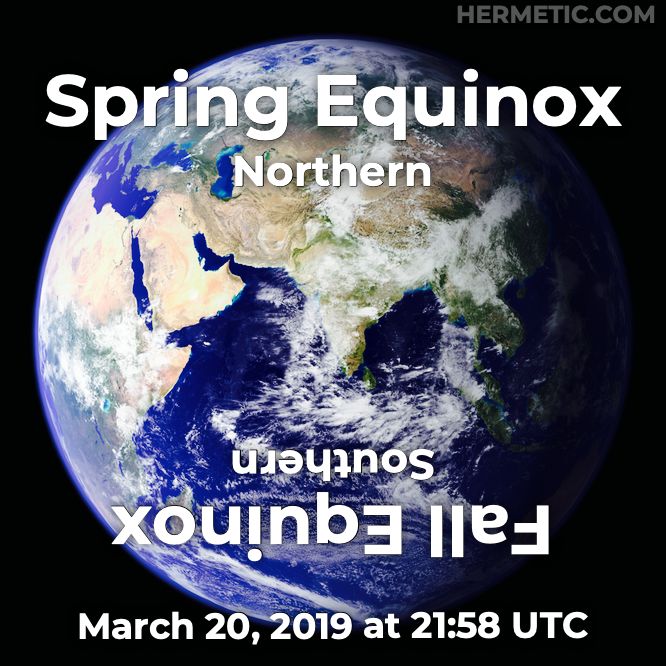 the poster for spring equinox northern