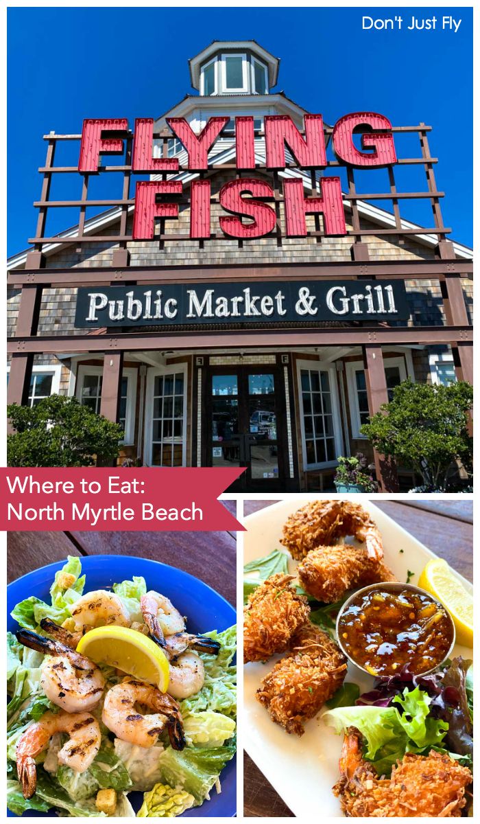 the flying fish public market and grill where to eat in north myrtle beach, florida