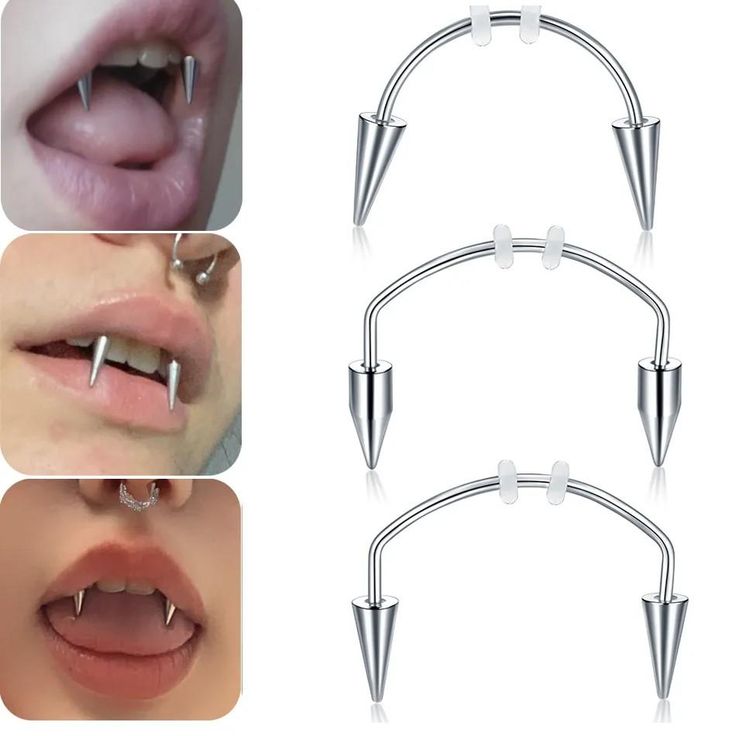 Angel Fang Peircings, Fang Peircings, Fang Smiley Piercing, Kitty Fangs Piercing, Smiley Fangs Piercing, Angle Fangs Piercings, Angel Bites Piercing Fangs, Smiley Piercing Fangs, Fang Piercing