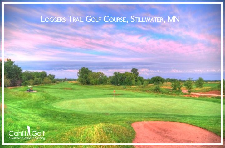 a golf course with the words lodgers tail course, stillwater, mn on it