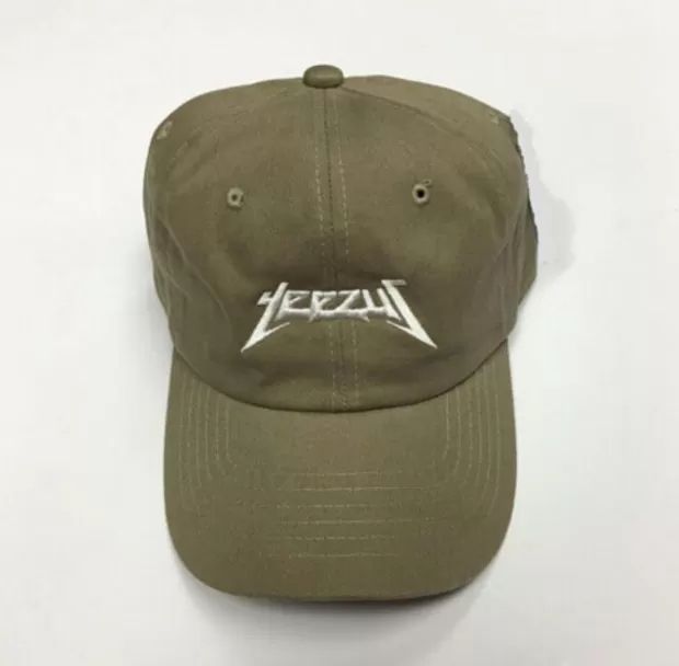 Kanye West Hat, Panel Hat, Yeezy Boost, Snapback Cap, Khaki Green, Military Green, Kanye West, Baseball Cap, Caps Hats