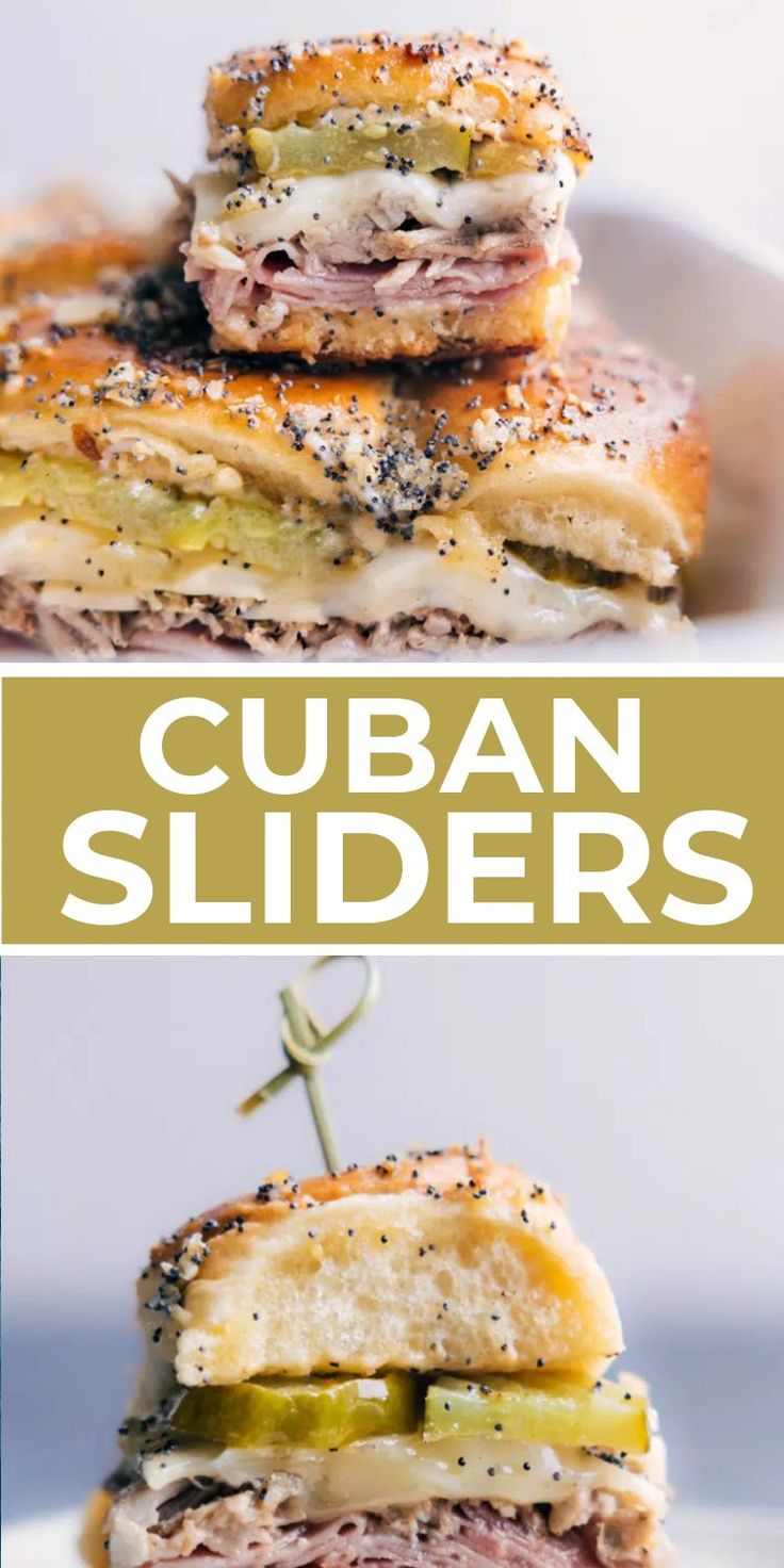 this is an image of cuban sliders