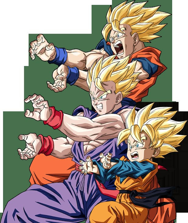 Goku - Gohan - Goten render [Dokkan Battle] by maxiuchiha22 Goku Gohan And Goten, Goku Gohan Goten, Gohan And Goten, Goku Gohan, Goku And Gohan, Ball Tattoo, Dokkan Battle, Dragon Ball Tattoo, Dragon Ball Art Goku