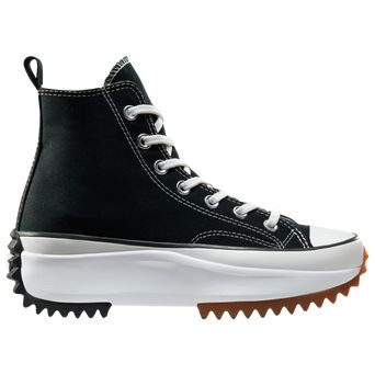 Converse Run Star Hike Hi - Women's | Foot Locker Converse Run Star Hike Black, Converse Run Star Hike Platform, Womens Sneaker Boots, Converse Run Star Hike, Converse Run, Platform Design, Run Star Hike, Converse Run Star, Heel Design