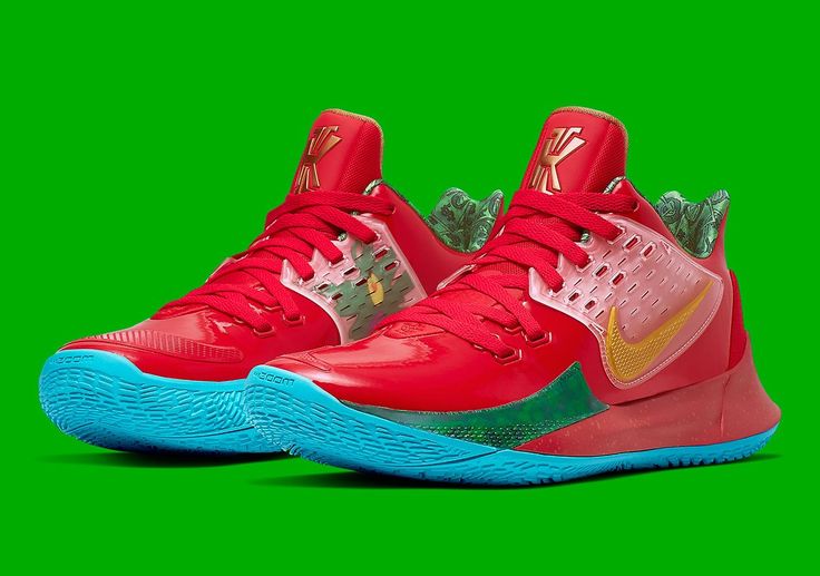 The Nike Kyrie Low 2 Mr. Krabs Gives Away The Secret Formula On August 10th Kyrie 4 Low, Kyrie Low 5, Kyrie Low 4, Kyrie 5 Shoes, White And Red Mens Bball Shoes Kyries, Kyrie Irving Shoes, Mr Krabs, Best Basketball Shoes, Nike Kyrie