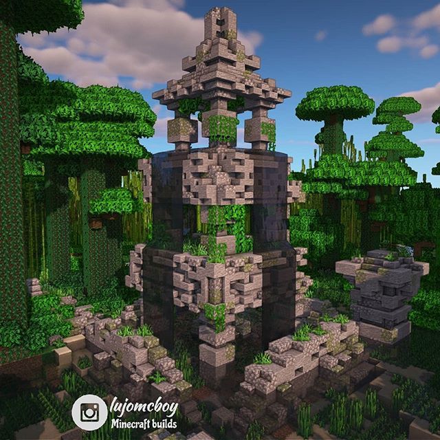 Minecraft Jungle Temple Build