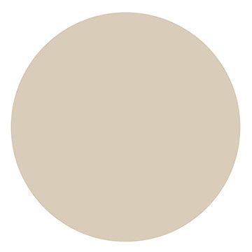 an image of a white circle with some light brown colors on the top and bottom