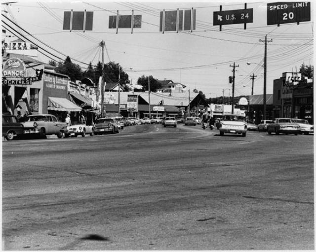 Manitou Ave ~ Manitou Springs Colorado ~ 1965