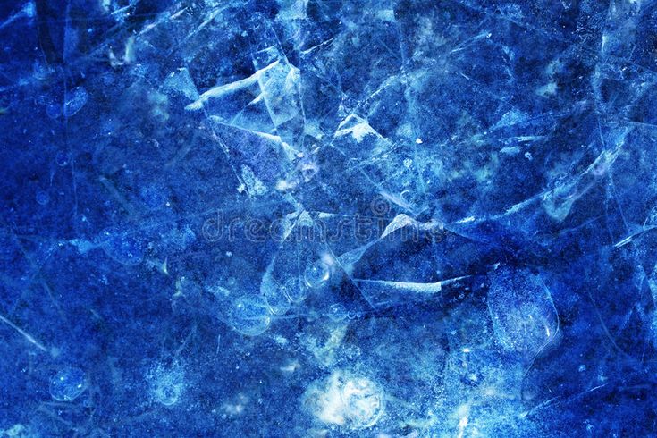 an abstract blue background with ice flakes