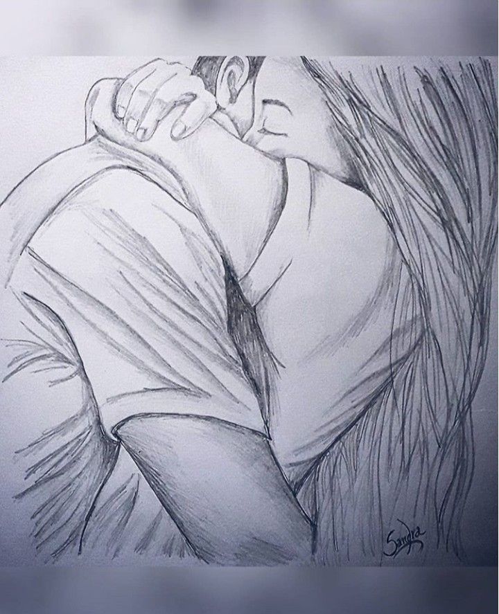 #Couples pencil drawing | Couple drawings, Romantic drawing, Pencil ...