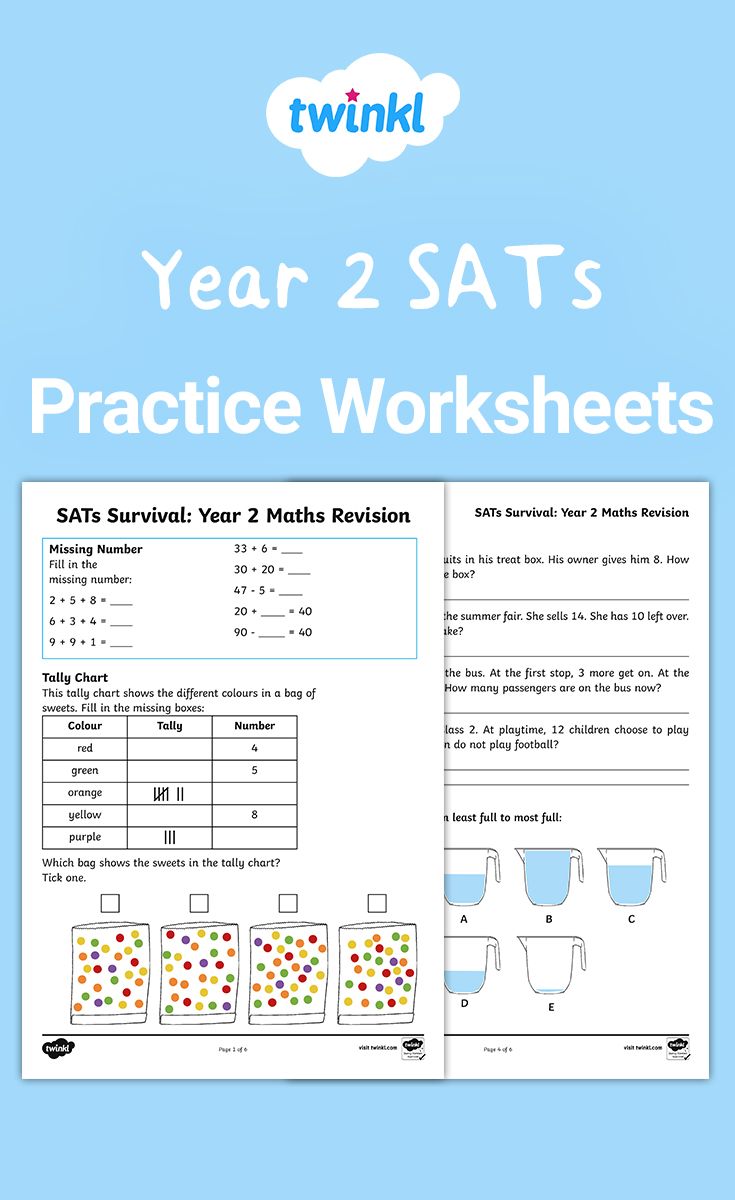 Year 2 Maths Worksheets