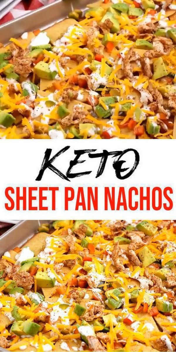 Keto Nachos! BEST Low Carb Chips & Cheese Sheet Pan Nacho Idea Quick ...