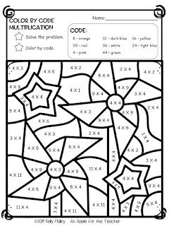 Veterans Day Math Activities Color By Number | Math fact practice, Math ...