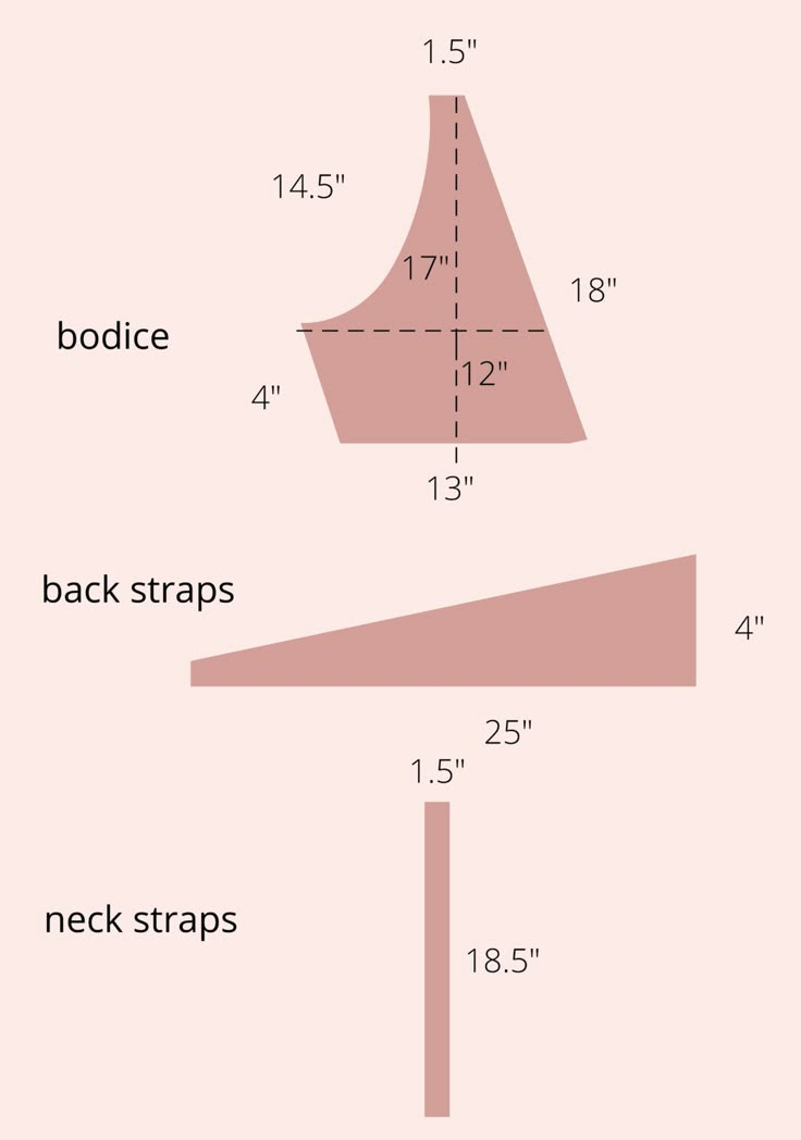 a diagram showing how to measure the height and width of a cone with measurements for each side