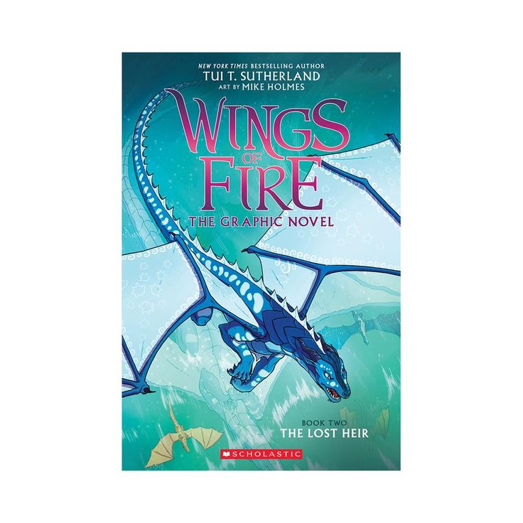 Wings of Fire Graphic Novel #2: The Lost Heir | Graphic novel, Wings of ...