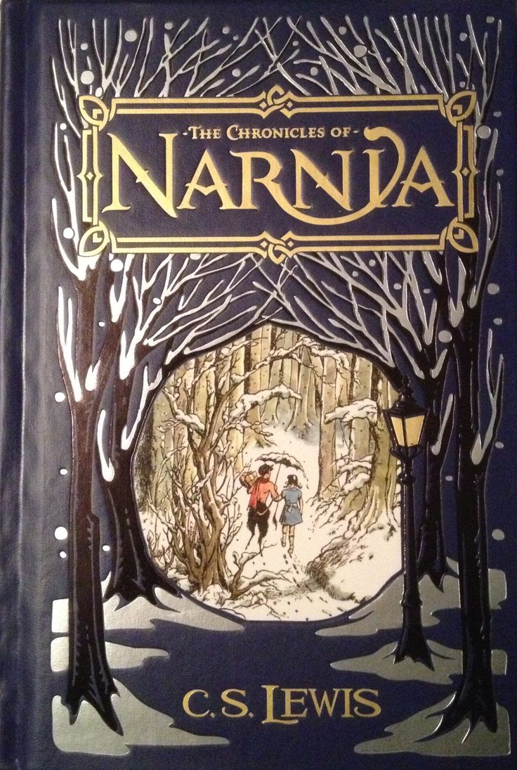 the book cover for the chronicles of narnia by c s lewis is shown