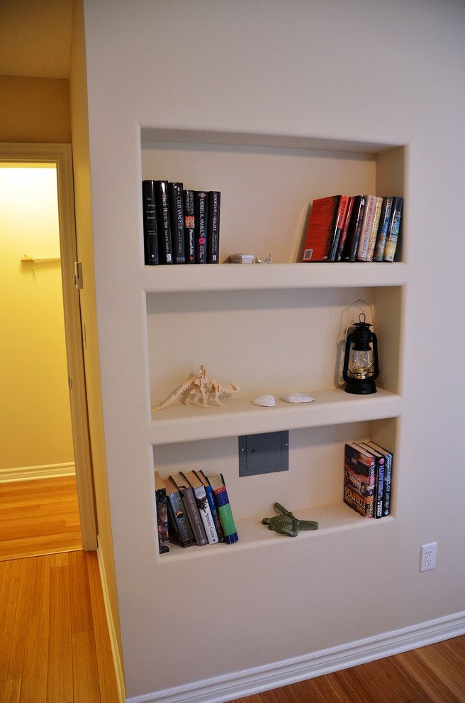 I LOVE SHELVES BUILT INTO THE WALL Options and Examples Archives