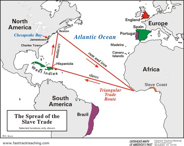 a map showing the location of different countries in europe and africa, with red arrows pointing to