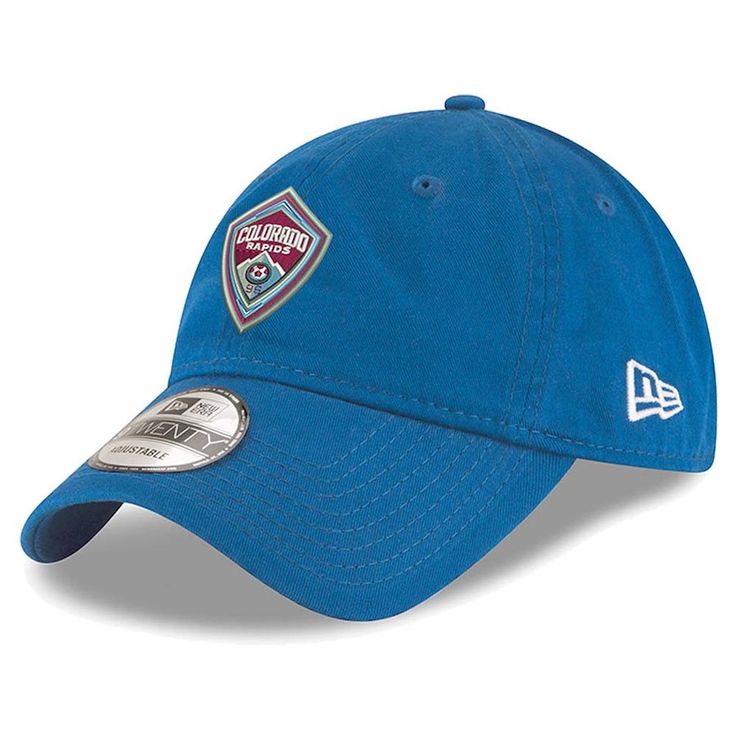 Men's Colorado Rapids New Era Blue Team Logo 9TWENTY Adjustable Hat, Your Price: $25.99 Montreal Impact, Colorado Rapids, Seattle Sounders Fc, Seattle Sounders, Team Blue, Fabric Strap, Adjustable Hat, Fitted Hats, Blue Man