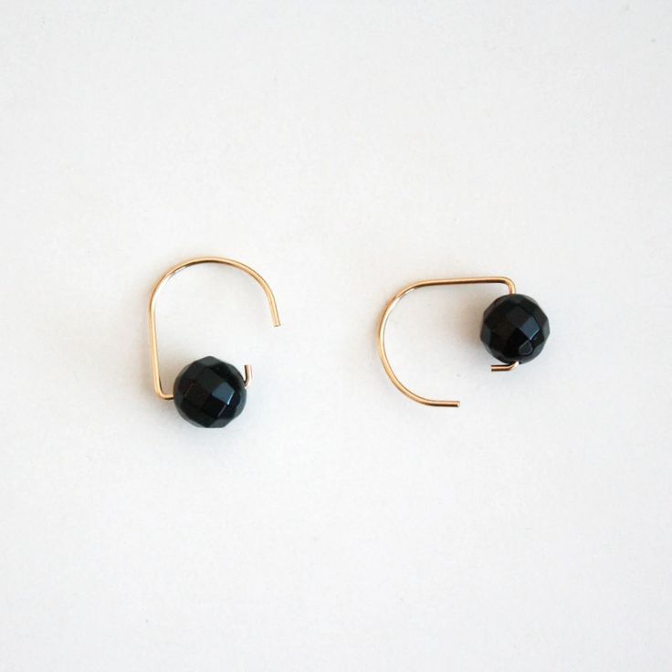 Short Hook Stud Earrings - Gemstones – Hooks and Luxe Modern Cartilage Earrings With Ear Wire As Gift, Modern Adjustable Cartilage Earrings With Ear Wire, Minimalist Faceted Drop Earrings, Minimalist Adjustable Crystal Earrings, Minimalist Crystal Drop Earrings With Ear Wire, Minimalist Crystal Drop Earrings, Minimalist Dangle Crystal Earrings, Adjustable Single Crystal Earring For Everyday, Adjustable Minimalist Earrings For Party