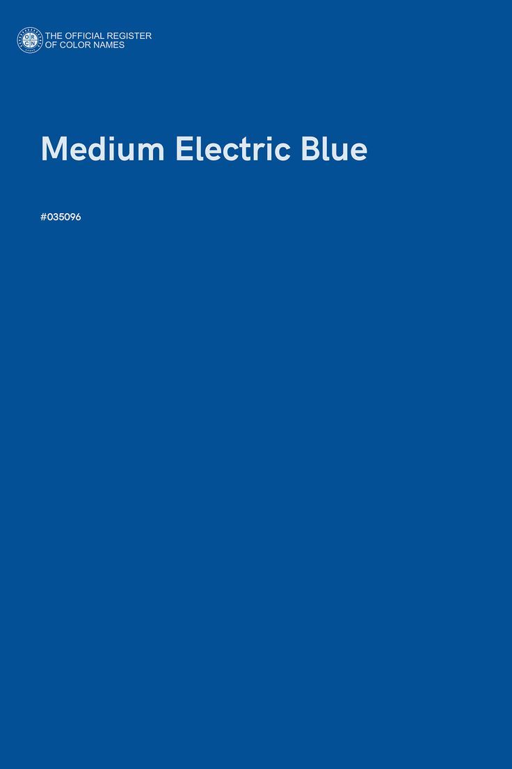 the blue cover for medium electric blue