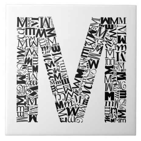 the letter m is made up of letters