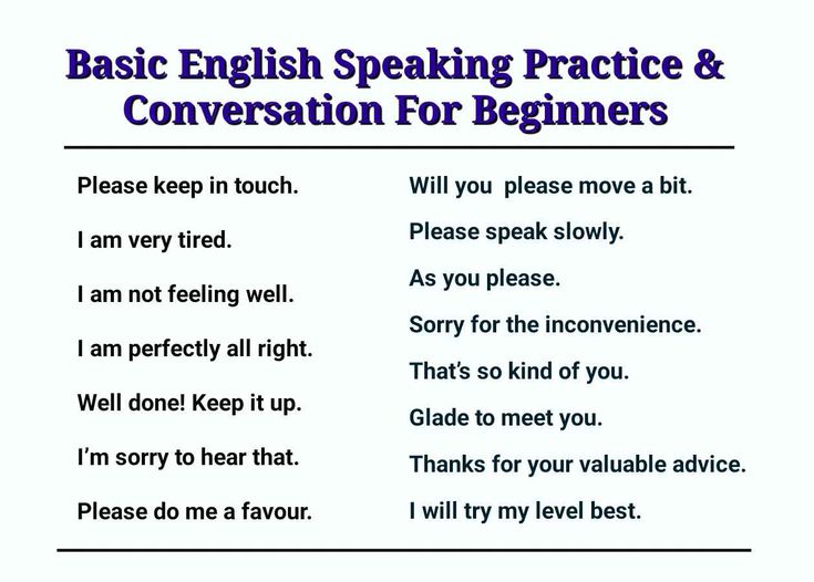 an english speaking practice and conversation for beginners