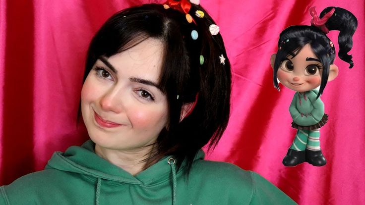 Vanellope Von Schweetz (Wreck it Ralph) Makeup Transformation Vanellope Von Schweetz, Makeup Hairstyle, Wreck It Ralph, Makeup Transformation, New Makeup, The C, I Am Happy, Snow White, Hair Makeup