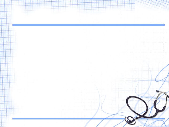 a blue and white background with a stethoscope