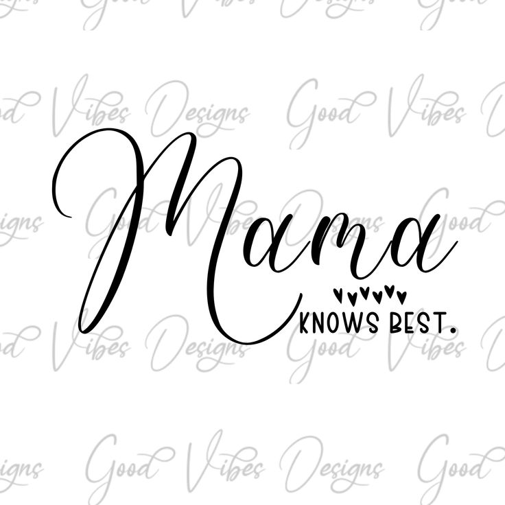 Mama Knows Best SVG, Mom Life Svg, Baby Mama Svg,baby Girl Mama Svg ... image.