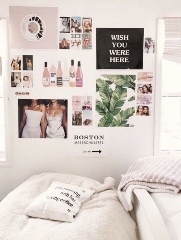 25 Cool Poster Decor Ideas For College Dorm Room | HomeMydesign ...