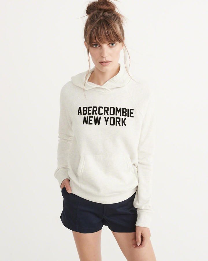 Logo Graphic Hoodie Abercrombie & Fitch #abercrombie #fallfashion American Clothing, Cute Sweatshirts, Logo Graphic, Graphic Hoodie, American Apparel, Teen Fashion, Graphic Hoodies, Abercrombie Fitch, Clothes For Sale