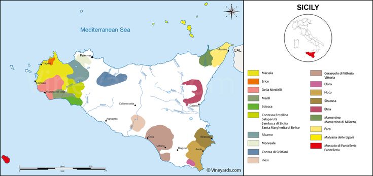 a map with different colored areas in the middle and on the top, there is an area