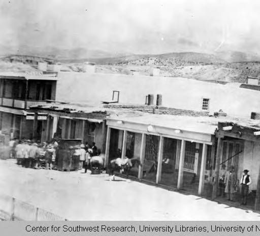 Santa Fe Plaza :: Bainbridge Bunting Photograph Collection, 1870-1980 ...