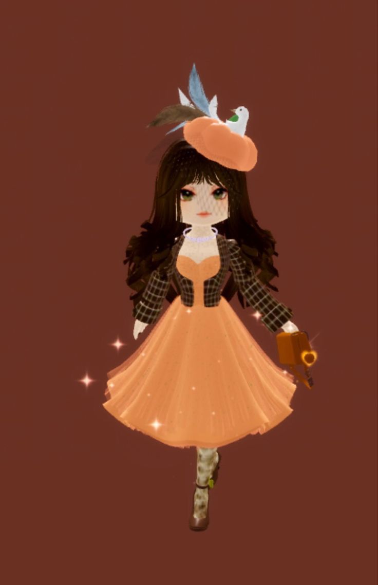 Royale High RH Orange Autumnal Outfit Autumn Fall | Fall outfits ...