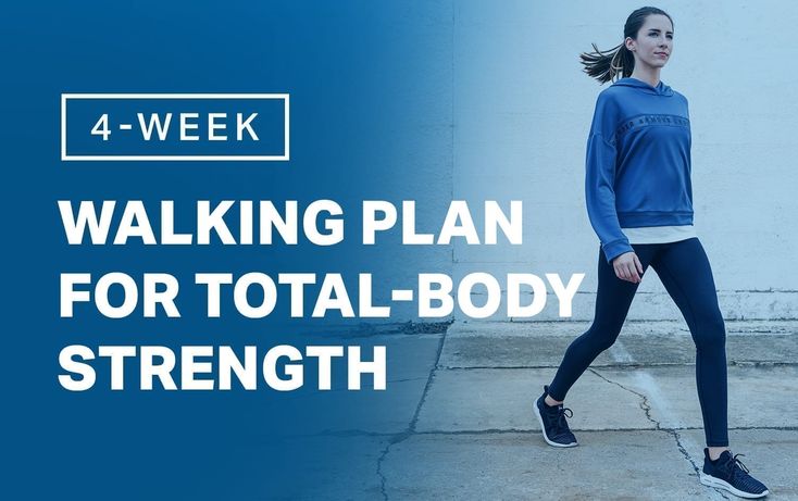 4-Week Walking Plan For Total-Body Strength | Walking | MyFitnessPal ...