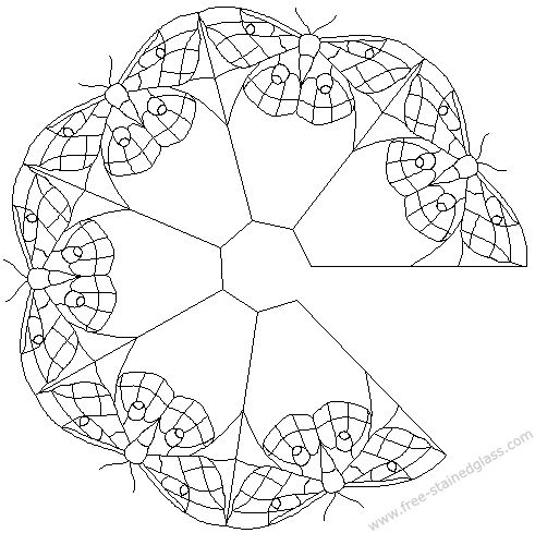 the top view of an umbrella made out of circles with leaves and dots on it