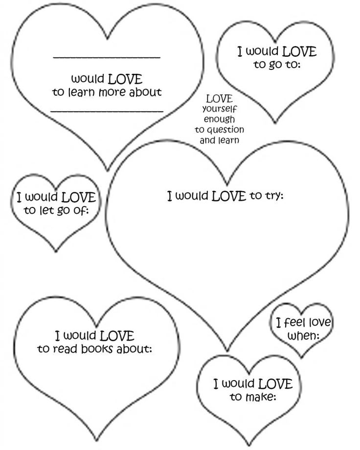 valentine's day printables for kids to color and share with each other