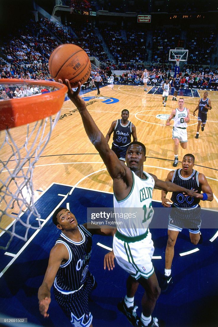 the boston basketball team during a game