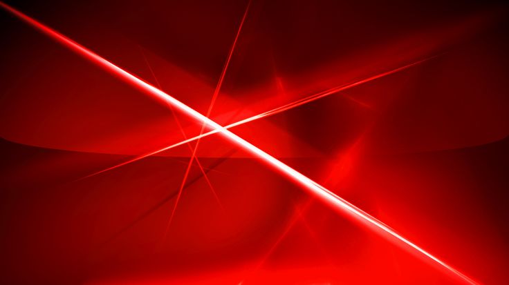 an abstract red background with lines and curves in the center, including one diagonal line