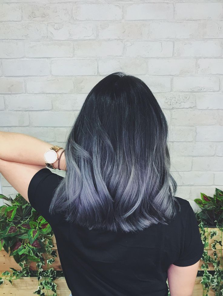 Ash Gray Hair Color, Ash Grey Hair, Grey Ombre Hair, Ash Hair Color, Ombré Hair, Short Hair Balayage, Ombre Hair Color, Grey Hair Color, Hair Dye Colors