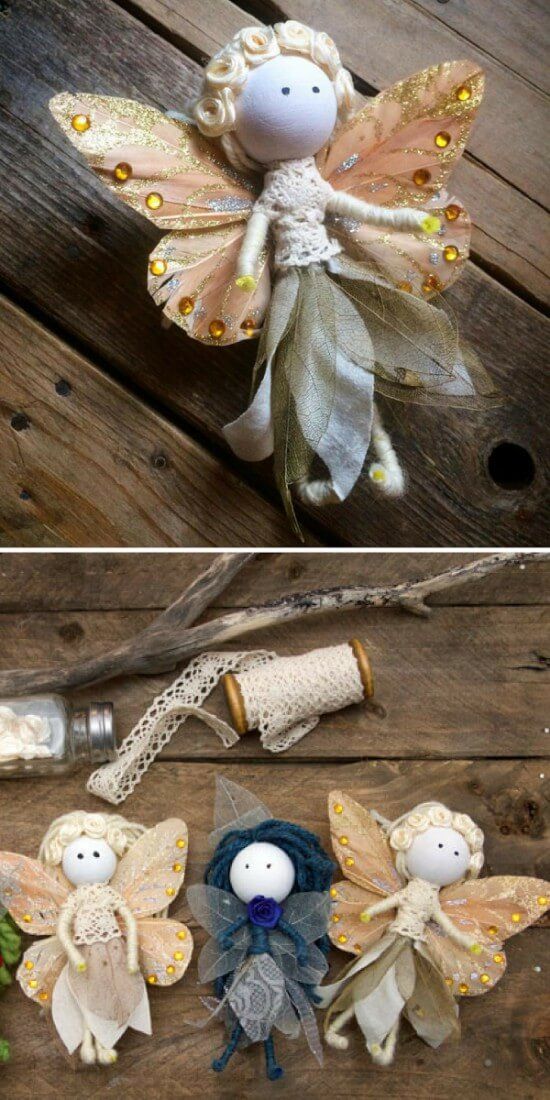 two pictures of stuffed animals on a wooden table