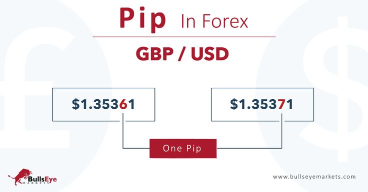 a diagram showing the cost of pip in forex